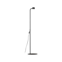 AVIA Czarna Lampa Podłogowa Stojąca