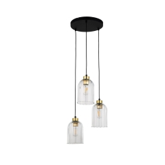 SATIPO TRANSPARENT Lampa Wisząca Żyrandol