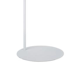 LOGAN Biała Lampa Podłogowa Stojąca