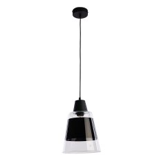 TRICK Lampa Wisząca Żyrandol Czarna