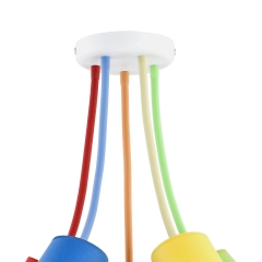WIRE COLOUR Lampa Sufitowa Wisząca Żyrandol