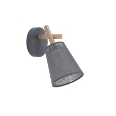 VAIO GRAY Lampa Ścienna Kinkiet Spot