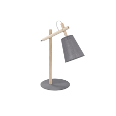 VAIO GRAY Lampka Nocna Lampa Stołowa Biurkowa