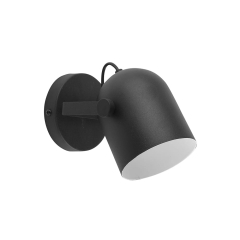 SPECTRA Czarna Lampa Ścienna Kinkiet Spot