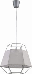 CRISTAL Lampa Wisząca Żyrandol MAŁY SZARY