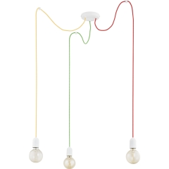 QUALLE Lampa Wisząca Żyrandol KOLOR