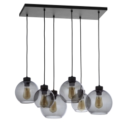 CUBUS Lampa Wisząca Żyrandol GRAPHITE