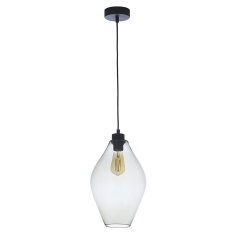 TULON Lampa Wisząca Żyrandol TRANSPARENT