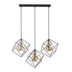 ALAMBRE Lampa Wisząca Żyrandol Listwa CZ ZŁ