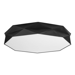 KANTOOR Czarna Lampa Sufitowa Wisząca Żyrandol