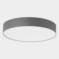 RONDO Szara Lampa Sufitowa Wisząca Żyrandol