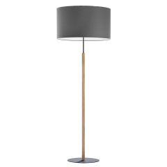 DEVA Szara Lampa Podłogowa Stojąca