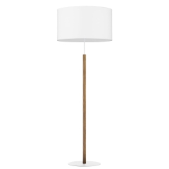 DEVA Biała Lampa Podłogowa Stojąca