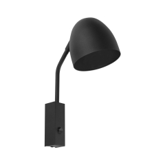 SOHO Czarna Lampa Ścienna Kinkiet Spot