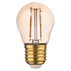 ŻARÓWKA P 45 2W AMBER GIRLANDA