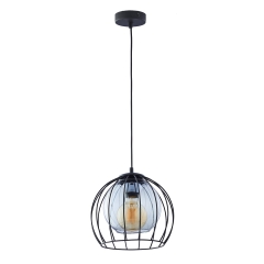 UNIVERSO Czarna 260 Lampa Wisząca Żyrandol