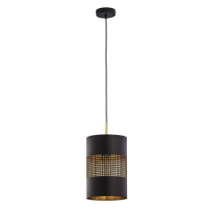 BOGART Czarna Lampa Wisząca Żyrandol