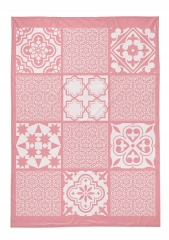 Ścierka Kuchenna Ściereczka 50X70 RETRO Różowy patchwork 100% bawełna