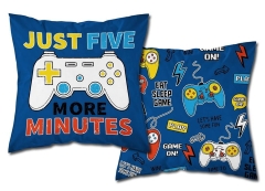 Poszewka Pad Gamer PS5 40X40 Świecąca w ciemności gamerska młodzieżowa