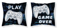 Poszewka młodzieżowa na poduszkę Pad dla Gracza 40X40 gamerska gracz gamer