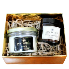 Świeczka Sojowa Zestaw świece na prezent Upominek