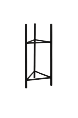 Stojak na donice Kwietnik Metalowy Loft Czarny