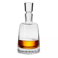 Karafka szklana do whisky likieru koniaku wina nalewki Fjord KROSNO 0,95l
