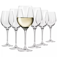 Kieliszki do wina białego wody KROSNO Harmony 6X370 ml Klasyczne ZESTAW