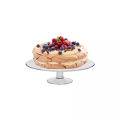 Piękna Elegancka PATERA na tort ciasta na nóżce KROSNO ServoLine 32cm DUŻA