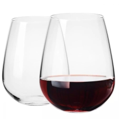 Szklanki do wina czerwonego Duet KROSNO 2szt 500ml stemless DUŻE POJEMNE