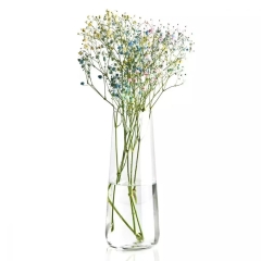 Szklany wazon flakon wysoki KROSNO Pure 24cm na kwiaty do salonu pokoju