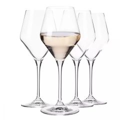 Kieliszki do wina białego czerwonego Ray KROSNO 4x320ml szkło eleganckie