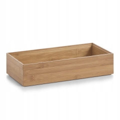 Pudełko bambusowe 15x30x7cm Organizer Drewniany Pojemnik Kuchenny