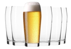 Szklanki pokale piwa jasnego ciemnego KROSNO Chill jak Basic 500ml 6 sztuk