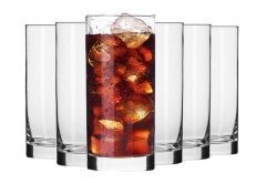 Szklanki do drinków napojów soku wody Balance KROSNO 6x300ml proste ZESTAW