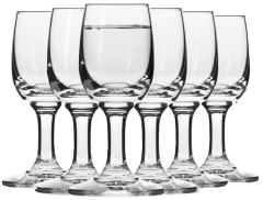ZESTAW Epicure kieliszki 6x35 ml KROSNO PROFESSIONAL na nóżce stopce