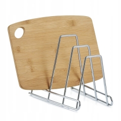 STOJAK RUSZT na deski do krojenia metalowy ZELLER Stand STABILNY MOCNY
