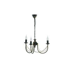 Żyrandol Lampa wisząca ARES 3x60W IP20 E14 Czarny Nowodvorski