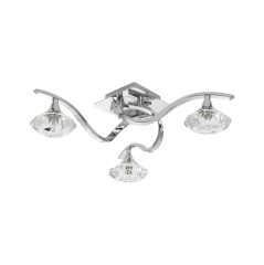 Lampa przysufitowa TESALLI 3x40W IP20 G9 Chrom Nowodvorski