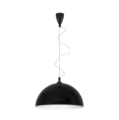 Lampa wisząca HEMISPHERE L 1x60W IP20 E27 Czarny Nowodvorski