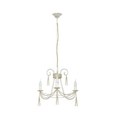 Żyrandol Lampa wisząca TWIST 3x60W IP20 E14 Biały Nowodvorski