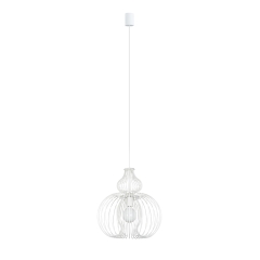 Lampa wisząca MEKNES 1x60W IP20 E27 Biały Nowodvorski