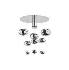 Lampa przysufitowa SALVA A 1x35W IP20 GU10 Chrom Nowodvorski