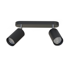 Lampa sufitowa Listwa Reflektor 2x10W LED Czarny Nowodvorski
