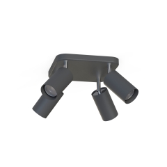 Lampa sufitowa Listwa Reflektor 4x10W LED Grafit Nowodvorski
