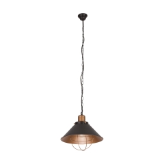 Lampa wisząca GARRET S 1x60W IP20 E27 Czekoladowy Nowodvorski