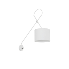 Lampa ścienna Kinkiet wł. VIPER 1x40W E14 Biały Nowodvorski
