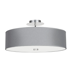 Lampa przysufitowa VIVIANE 3x60W IP20 E27 Szary Nowodvorski