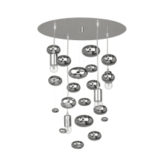 Lampa przysufitowa SALVA G 4x60W IP20 E27 Chrom Nowodvorski