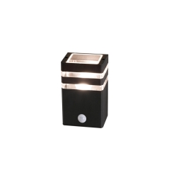 Kinkiet zewnętrzny Lampa RIO SENSOR 1x40W E27 Czarny Nowodvorski